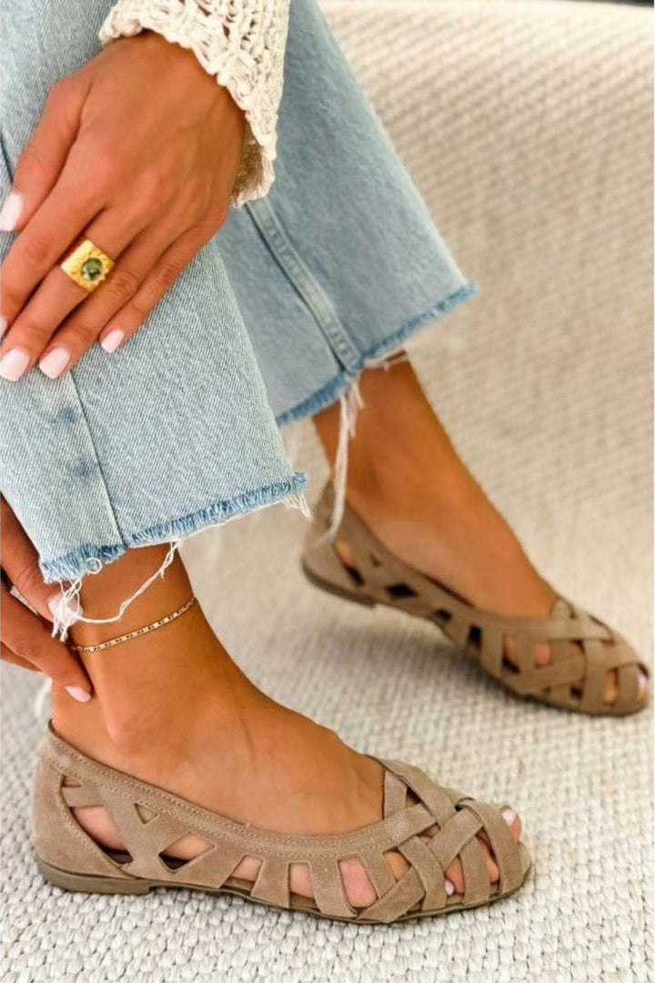 Caterina | Woven Elegance Sandals