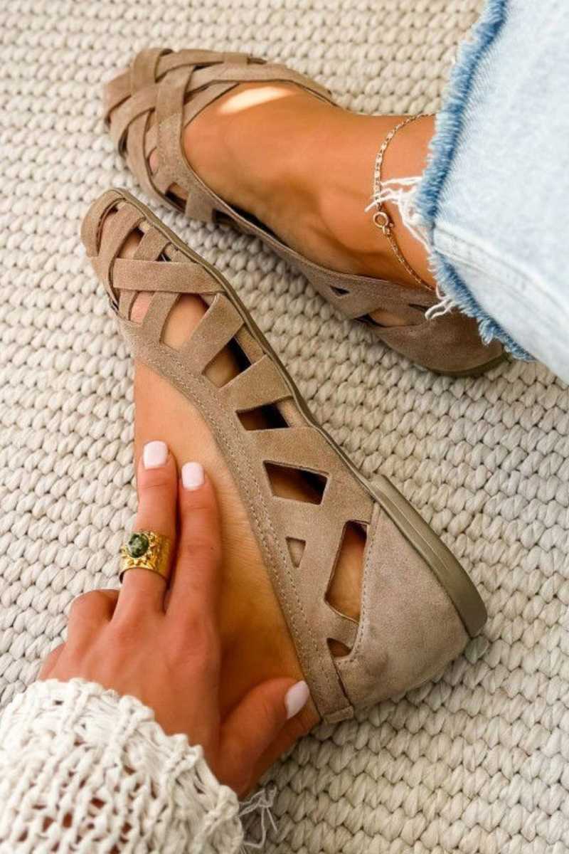 Caterina | Woven Elegance Sandals