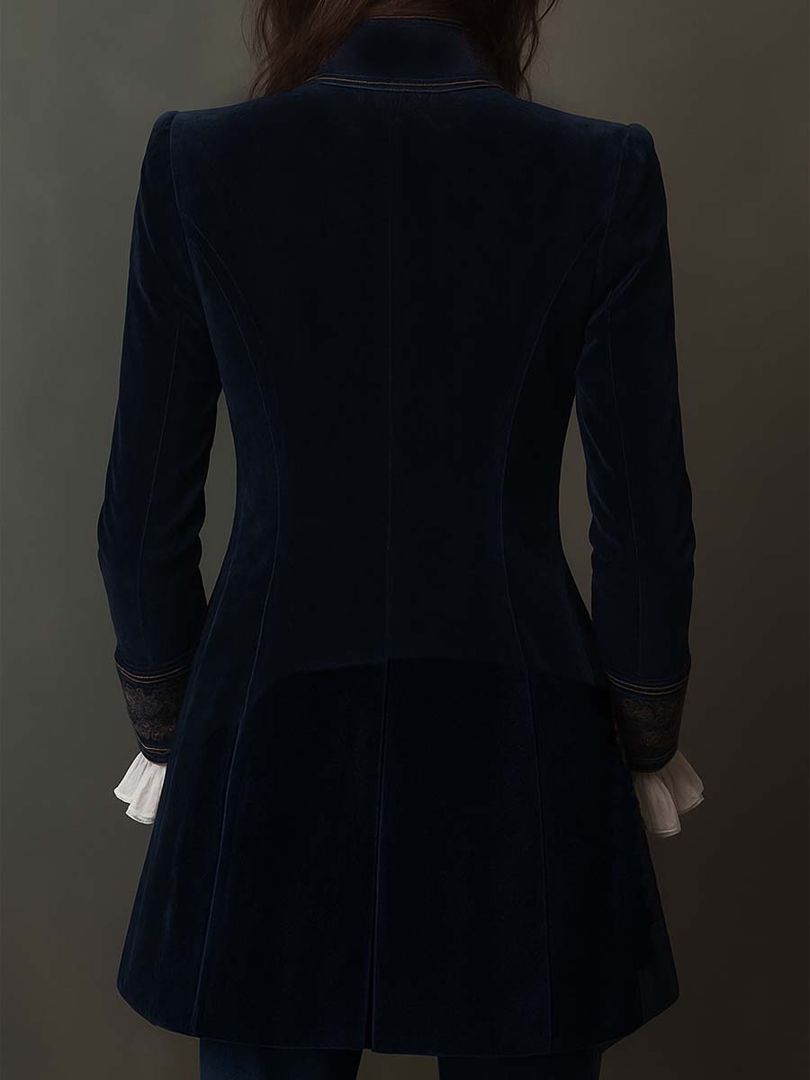 Athénaïs blazer detail