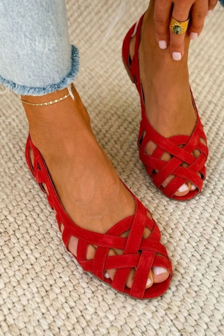 Caterina | Woven Elegance Sandals