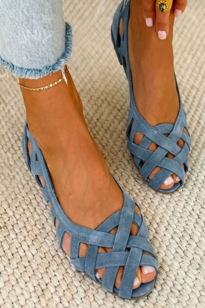 Caterina | Woven Elegance Sandals