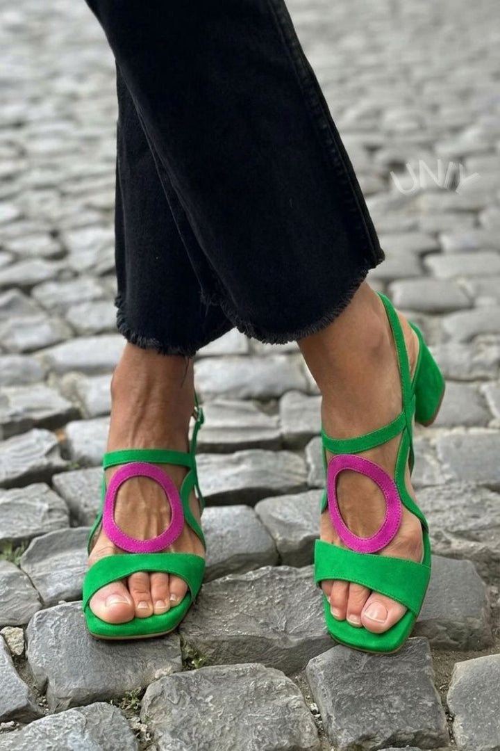 Valentina | Vibrant Statement Sandals