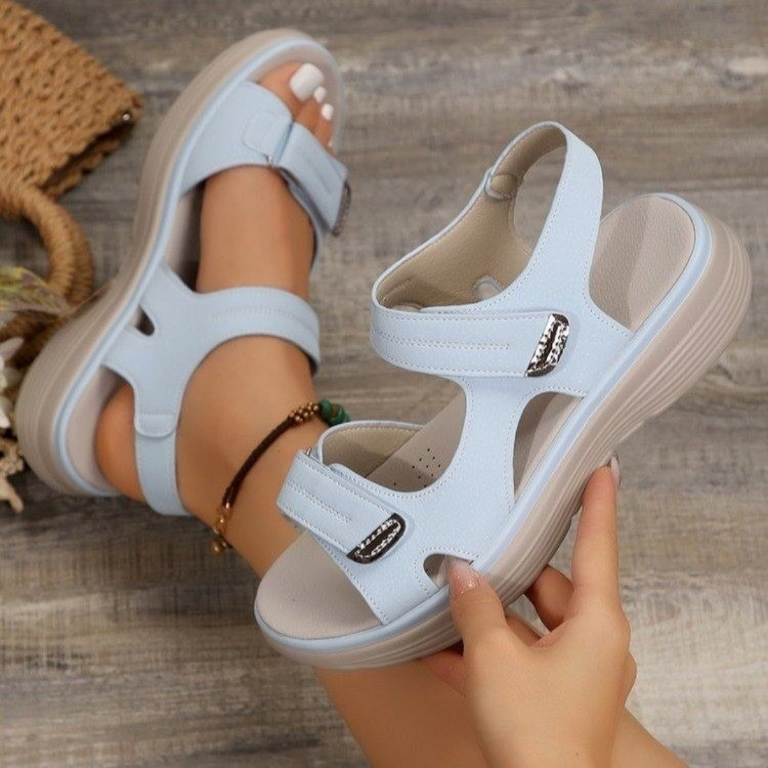 Sophie Adjustable Velcro Comfort Sandals