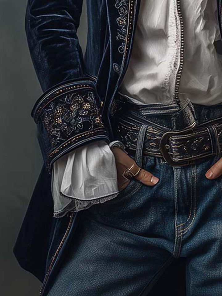 Athénaïs blazer detail