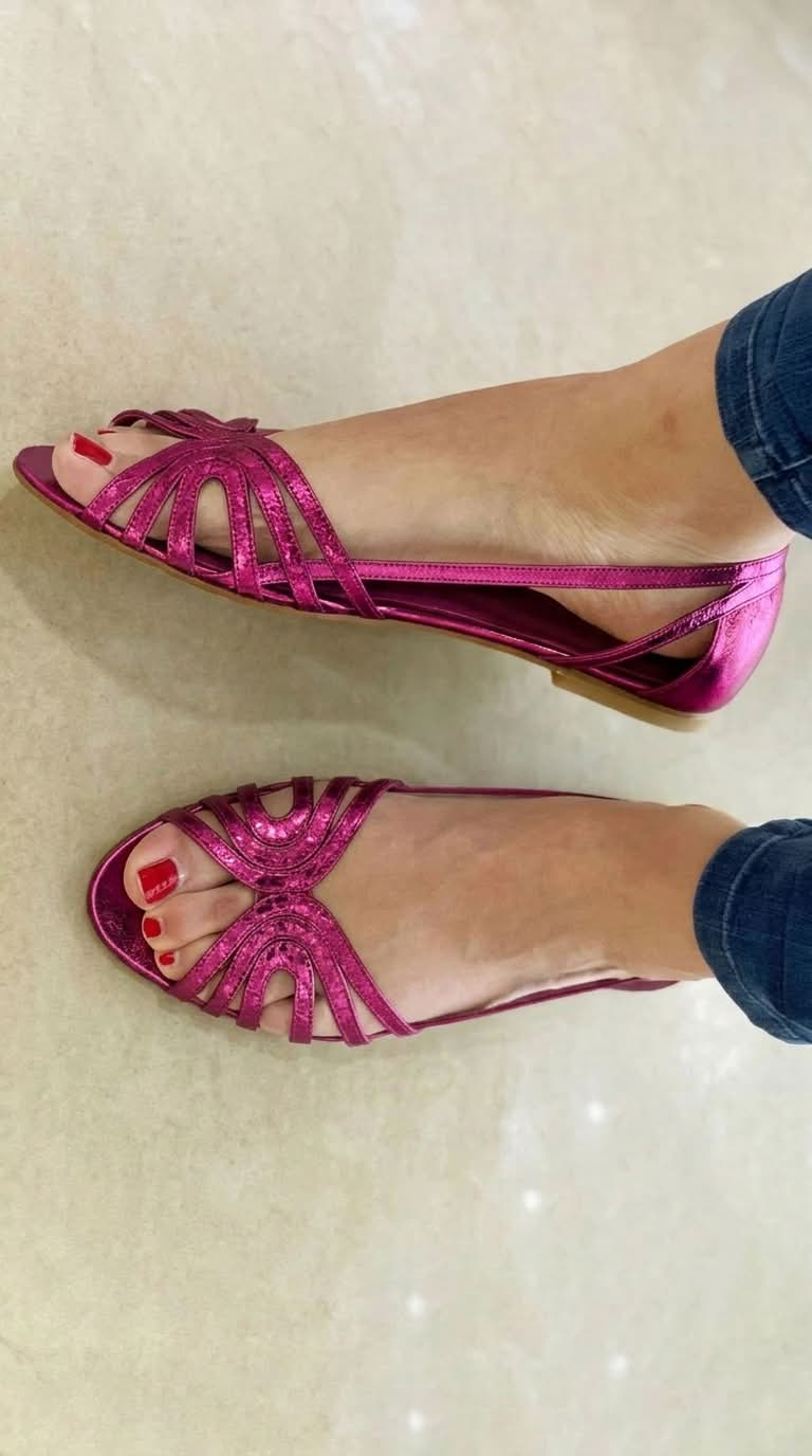 Eleonora – Golden Radiance Sandals