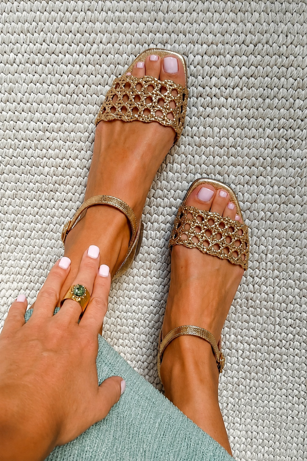 Aurora – Woven Comfort Sandals