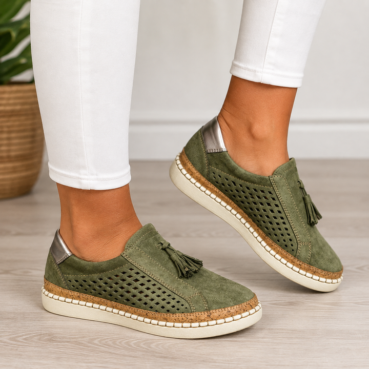 Christine | Suede Comfort Loafers