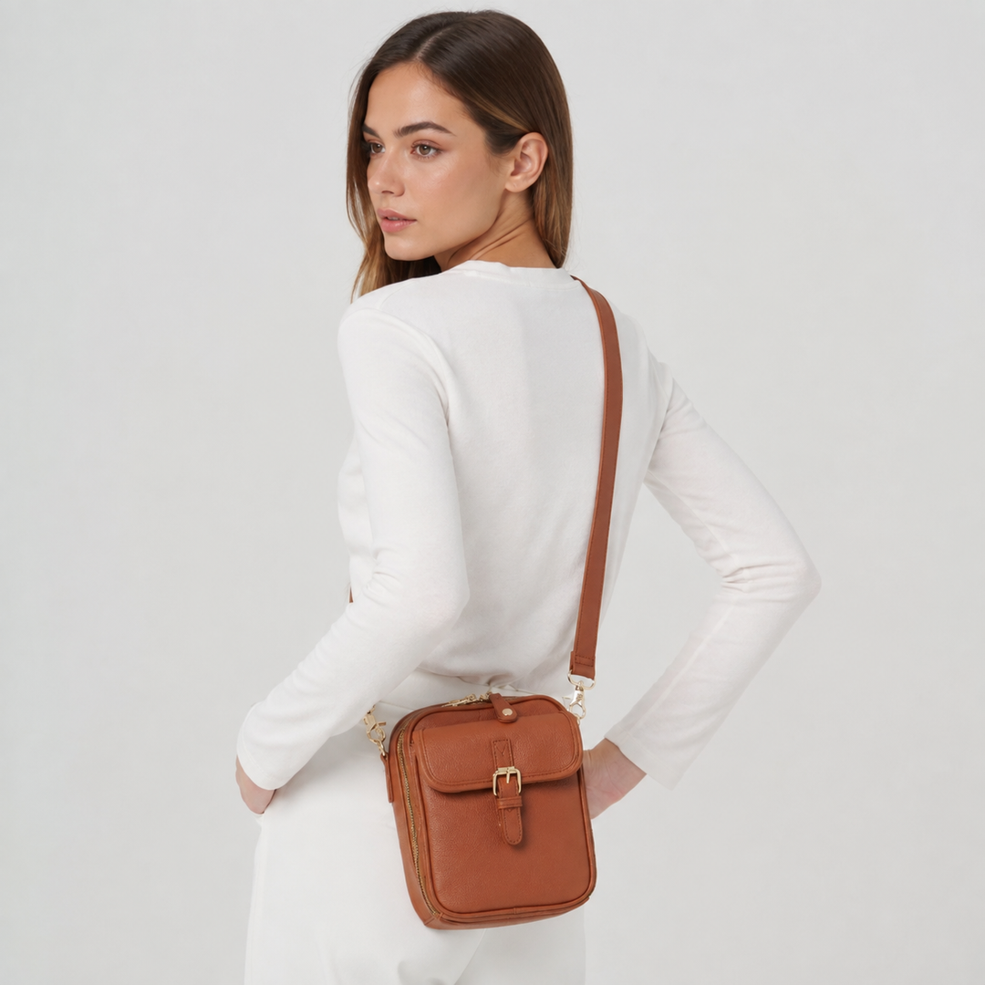 Isabel Spacious Crossbody Bag with RFID Protection