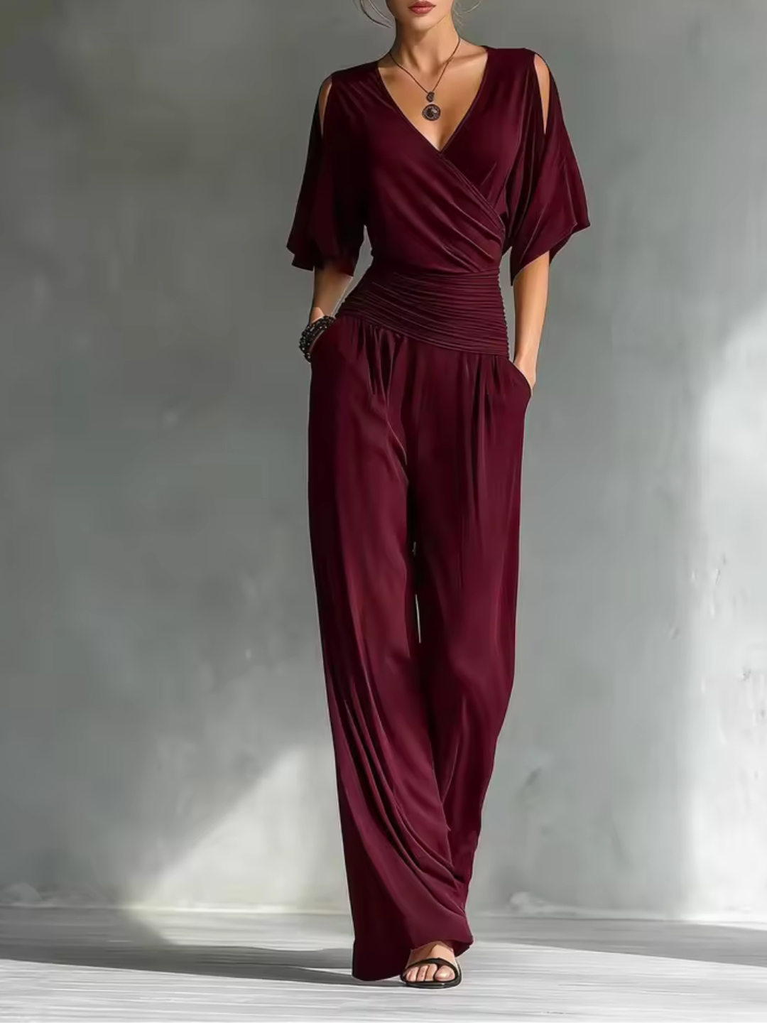 Mia Elegant Lightweight Jumpsuit