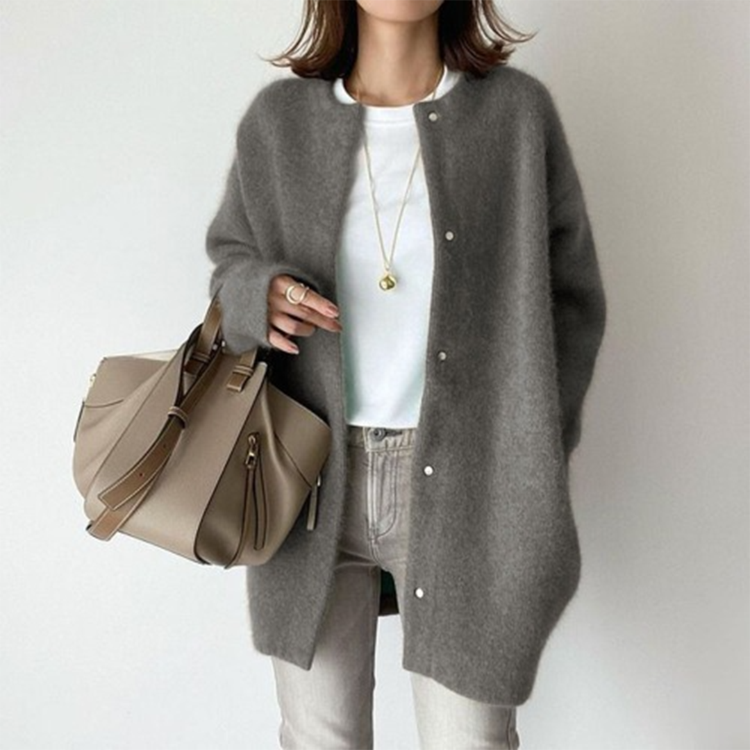 Winta Knit Cardigan - Grey