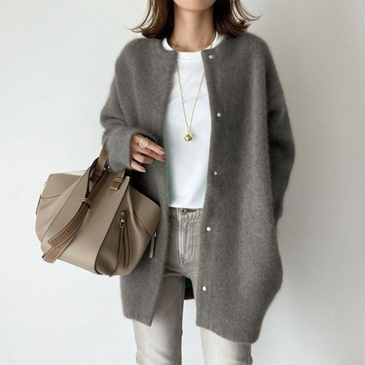 Winta Knit Cardigan - Grey
