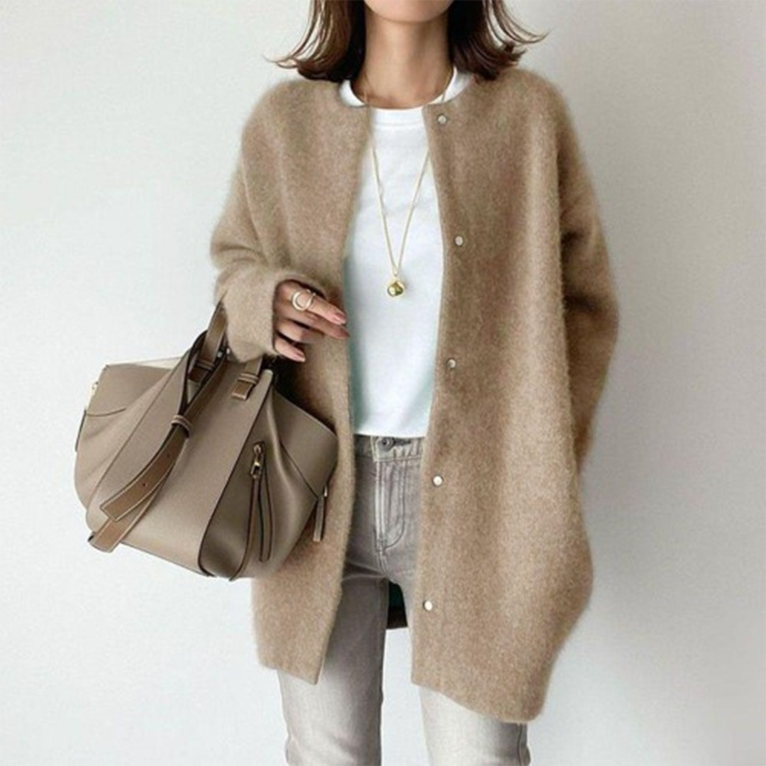 Winta Knit Cardigan - Khaki