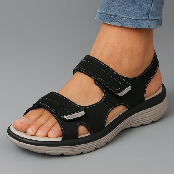 Sophie Adjustable Velcro Comfort Sandals