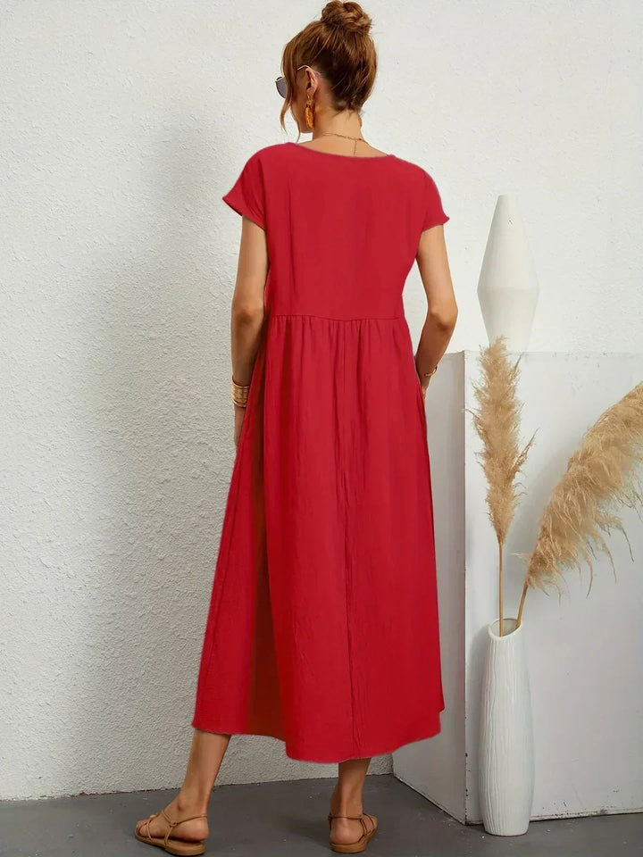Gabrielle Flowing Midi Dress
