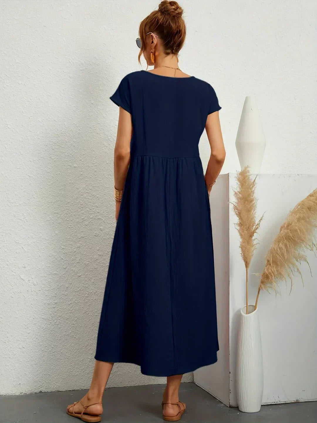 Gabrielle Flowing Midi Dress