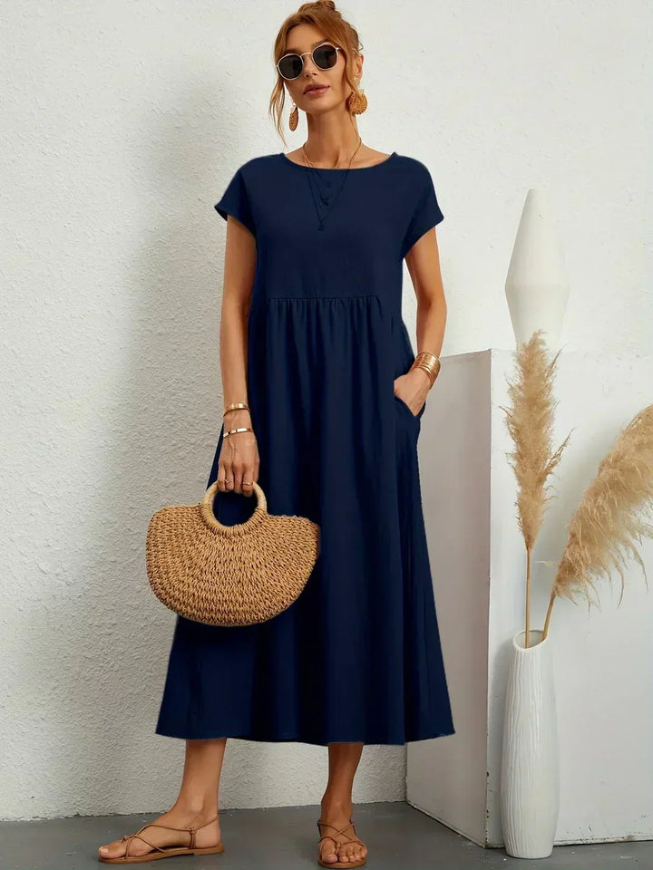 Gabrielle Flowing Midi Dress
