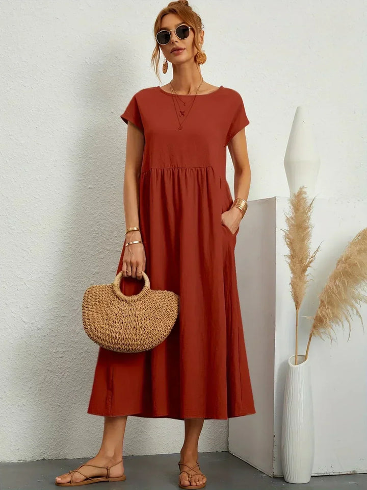 Gabrielle Flowing Midi Dress