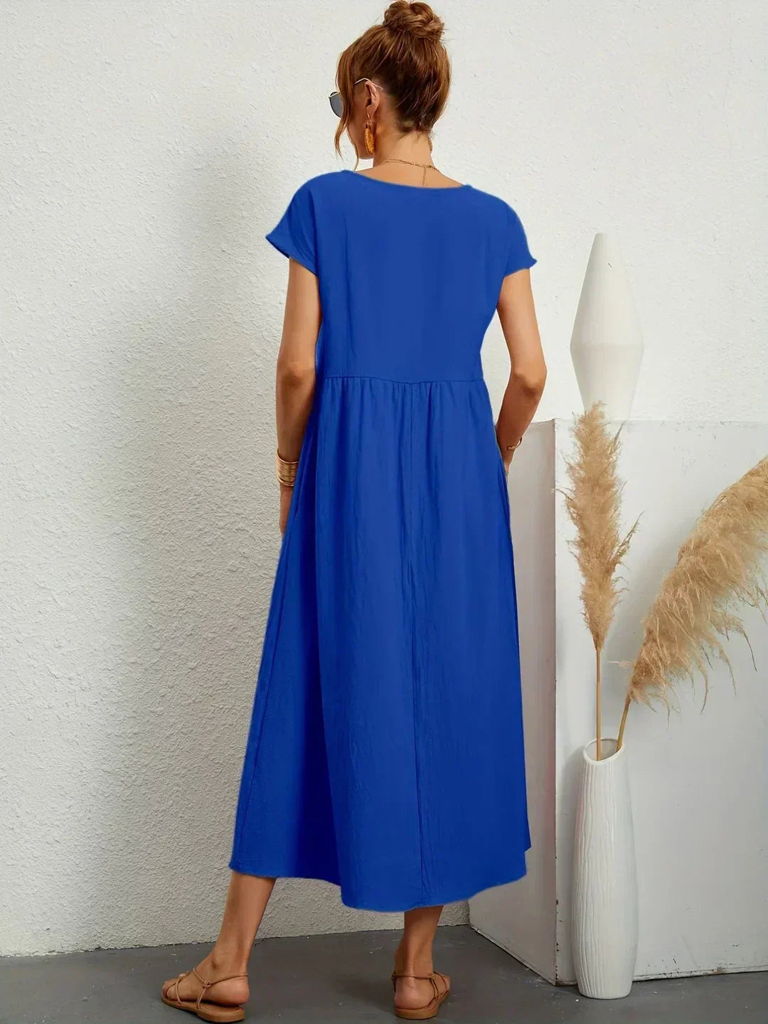 Gabrielle Flowing Midi Dress