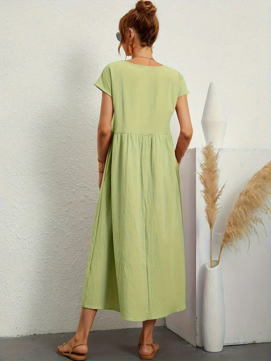 Gabrielle Flowing Midi Dress