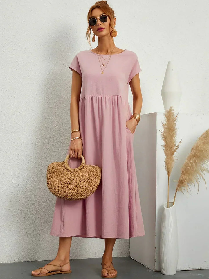 Gabrielle Flowing Midi Dress