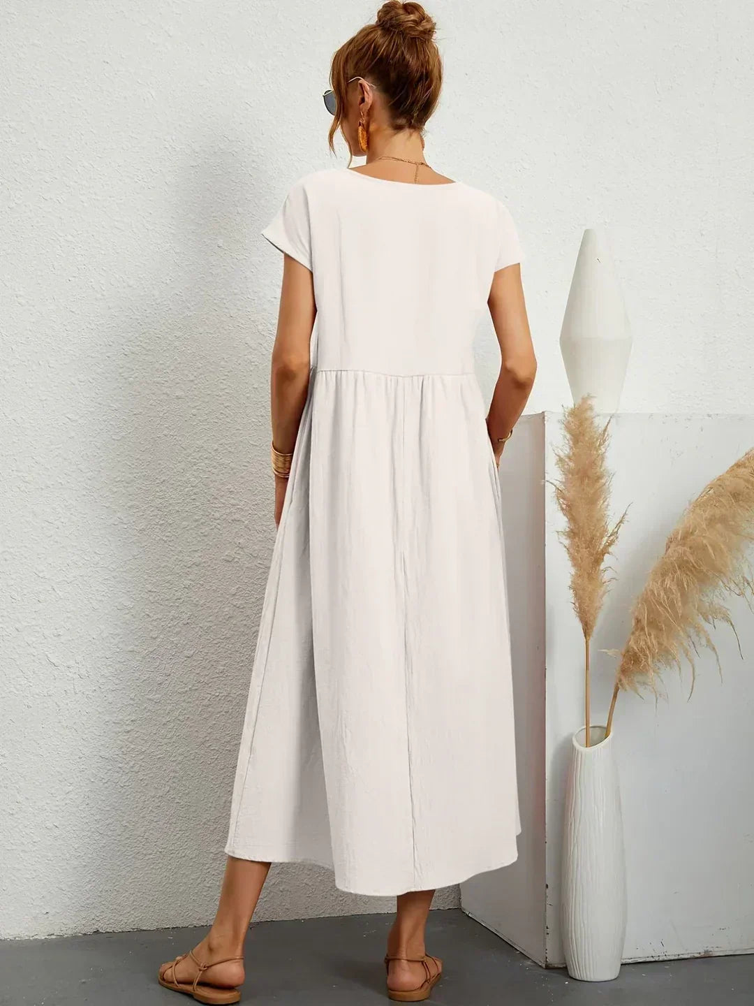 Gabrielle Flowing Midi Dress