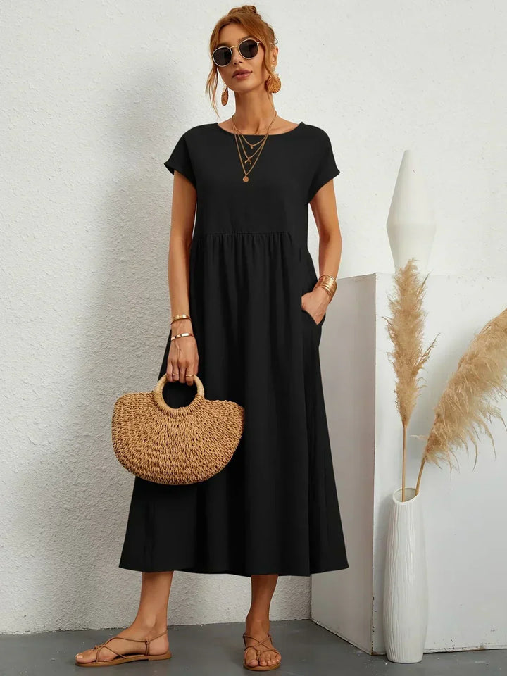 Gabrielle Flowing Midi Dress