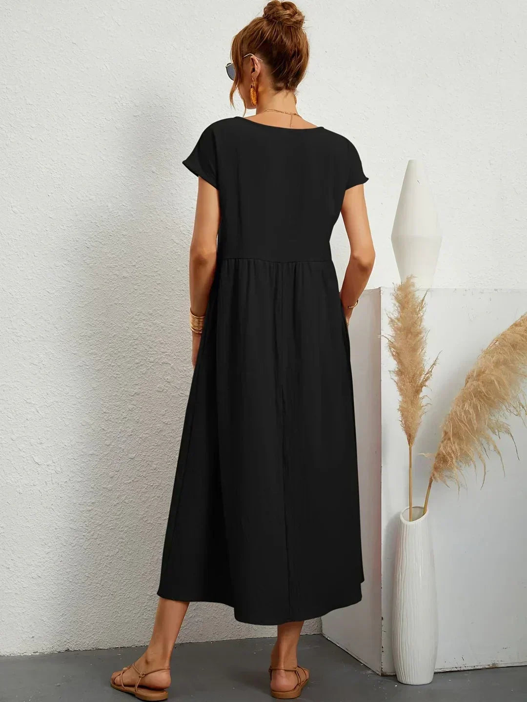 Gabrielle Flowing Midi Dress