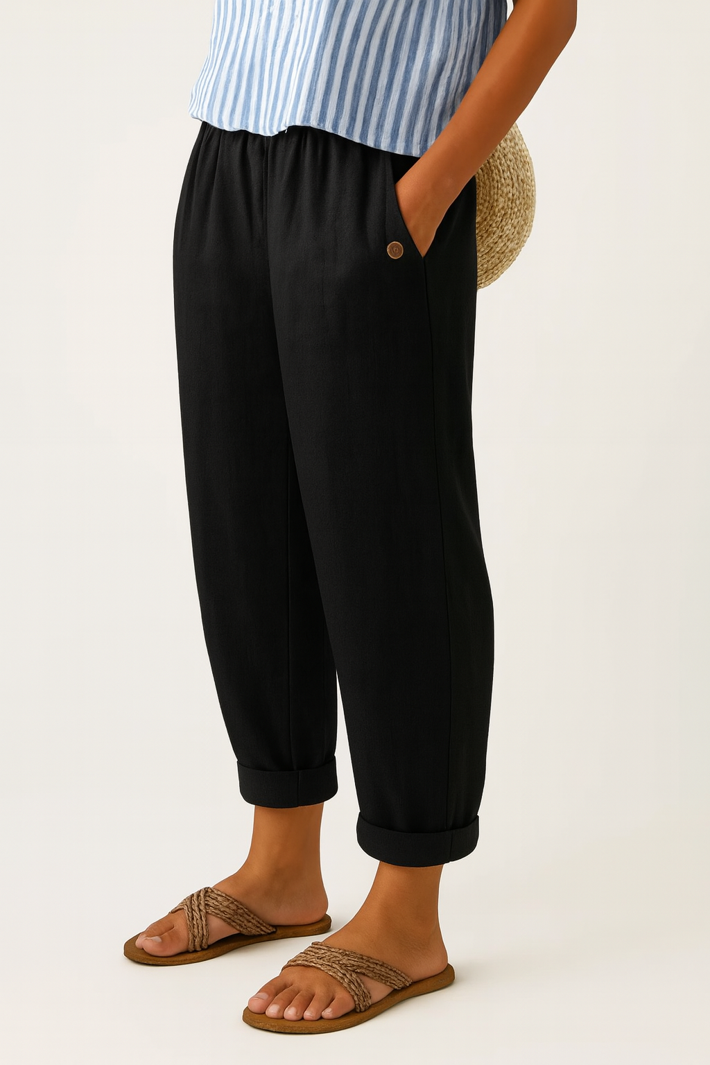 Maurice Timeless Plain Everyday Trousers