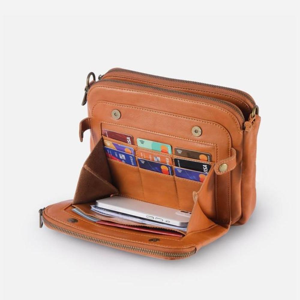 Kimberly leather bag detail