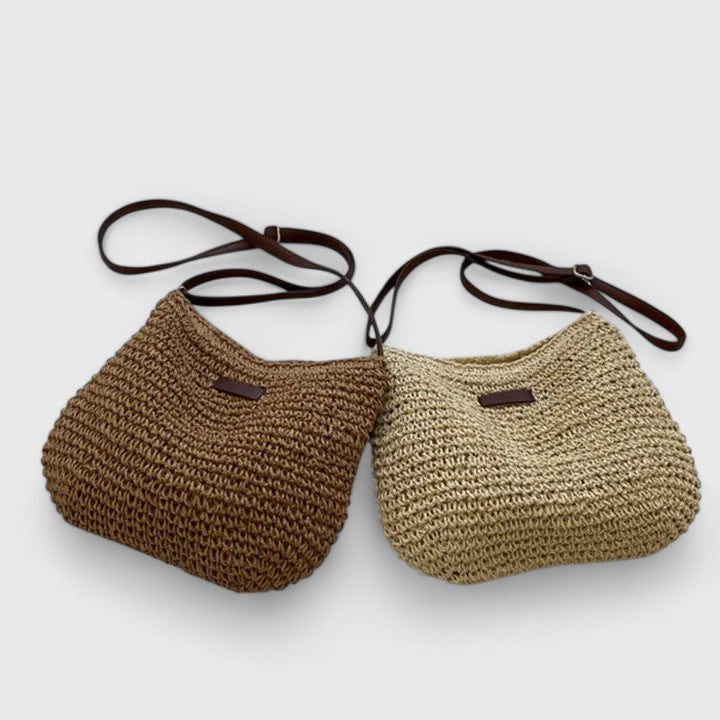 Simona Elegant Woven Shoulder Bag