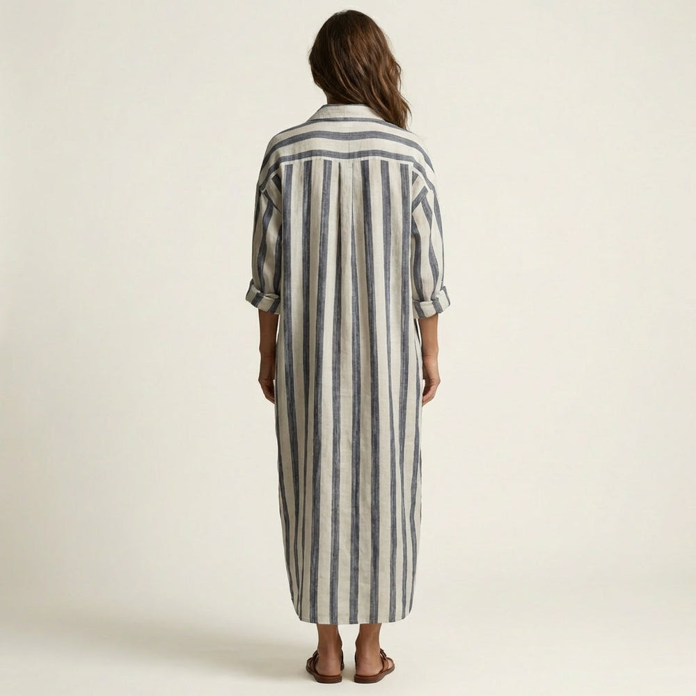 Carra Striped Maxi Dress detail