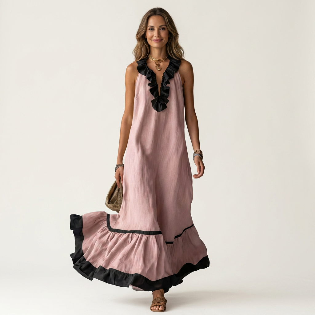 Mayline Maxi Dress - Pink