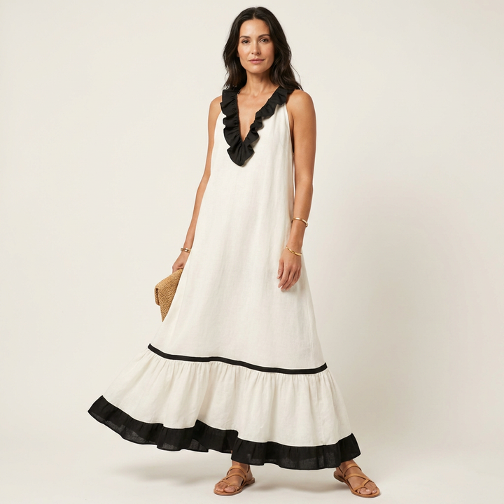 Mayline Maxi Dress - White