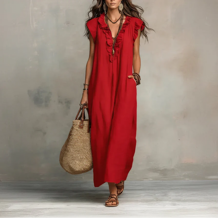 Zoey Long Bohemian Dress