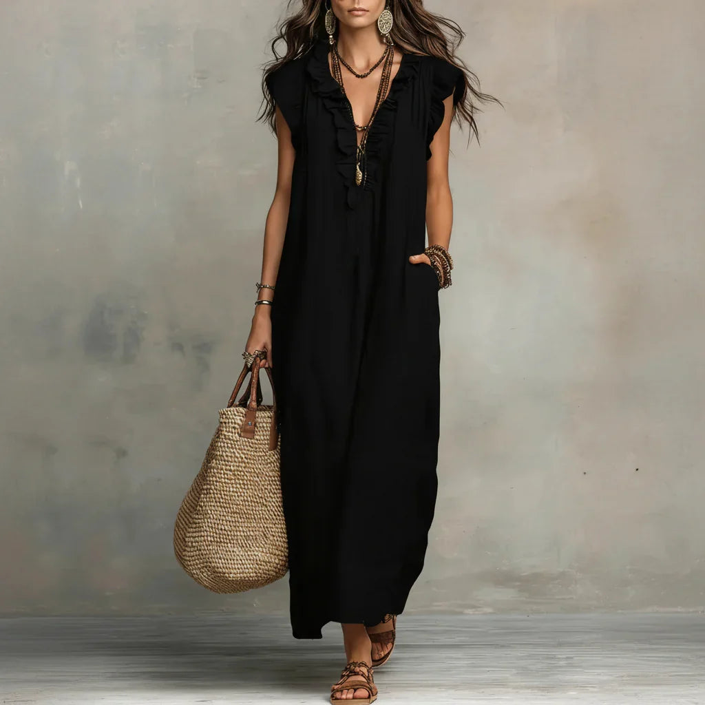 Zoey Long Bohemian Dress