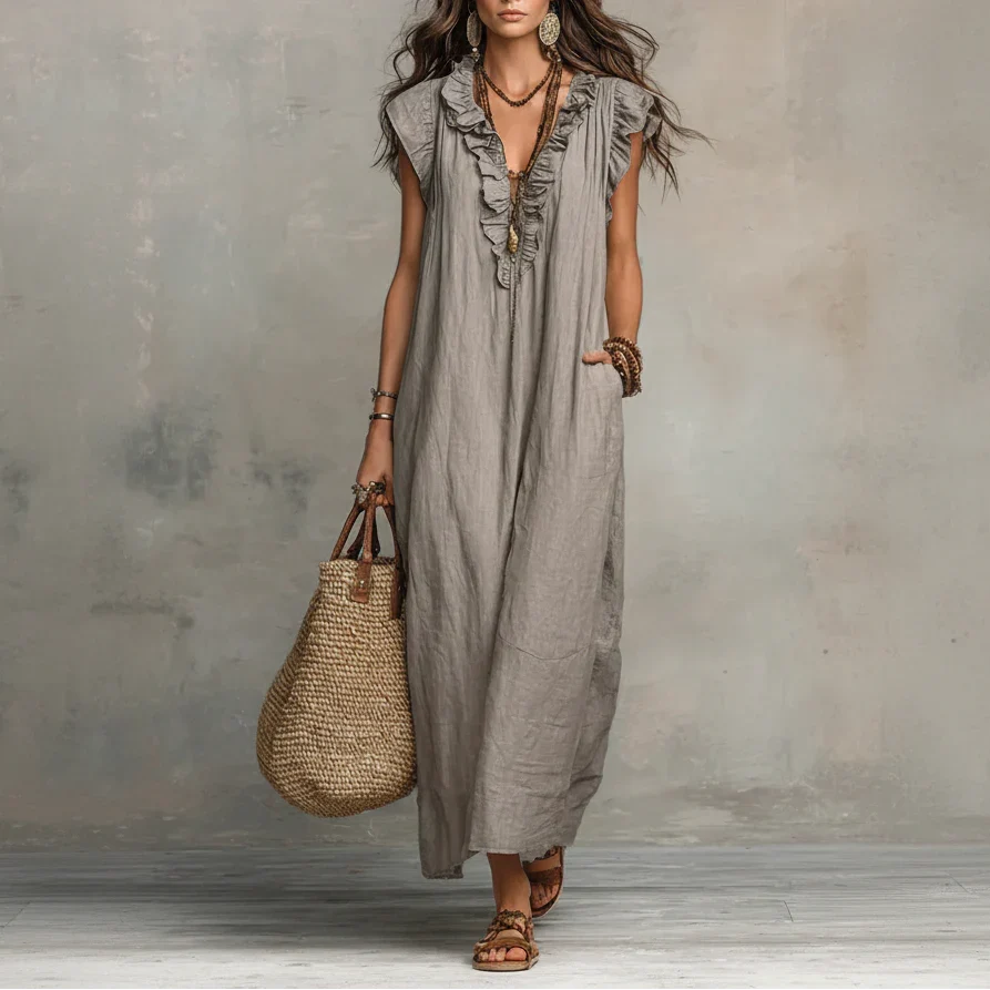 Zoey Long Bohemian Dress