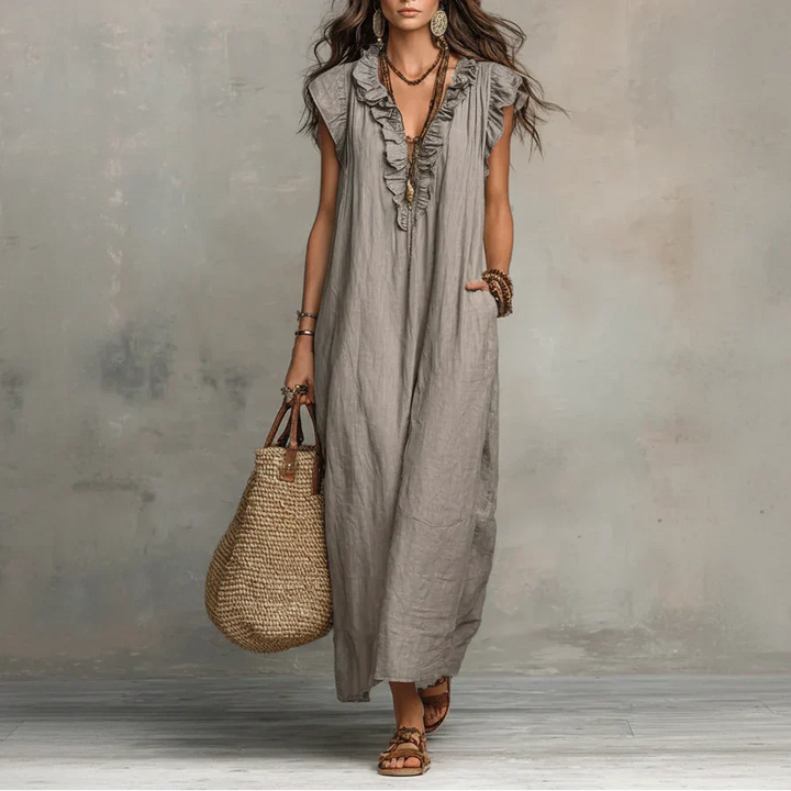 Zoey Long Bohemian Dress