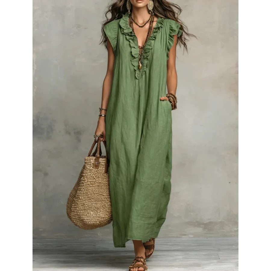 Zoey Long Bohemian Dress